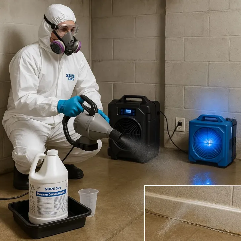 Sanitization and Odor Removal process in Edgewater, NJ