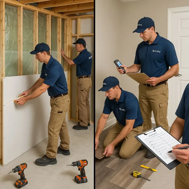 Repairs and Reconstruction process in Edgewater, NJ