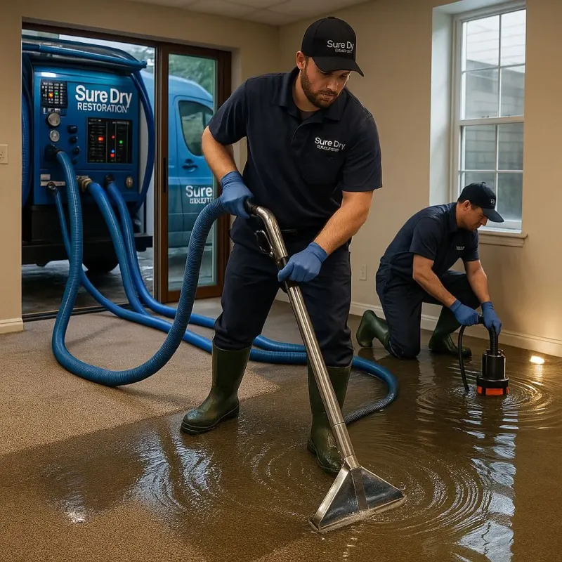 Water Extraction and Removal process in Edgewater, NJ